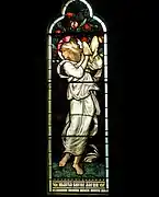 Miriam, vitraliu, 1872 în Biserica Saint Michael and All Angels, Waterford, Hertfordshire.