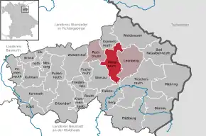 Poziția localității Mitterteich