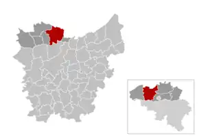 Assenede în Provincia Flandra de Vest