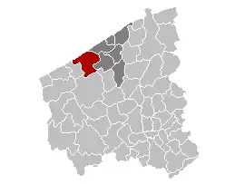 Middelkerke în Provincia Flandra de Vest