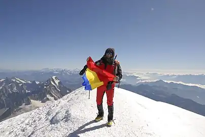 Vârful Mont Blanc (4.810,45&nbsp;m)