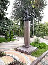 Monumentul poetului Aleksandr Pușkin.