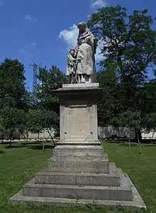 Statuia Anei Davila, sculptură de Karl Storck
