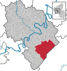 Poziția localității Morbach