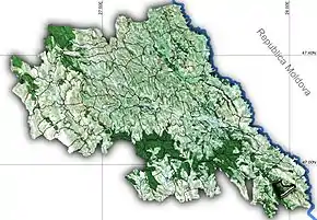 Localizare în cadrul județului