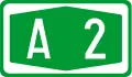Autostrada A2 shield
