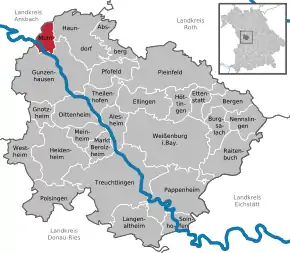 Poziția localității Muhr a.See