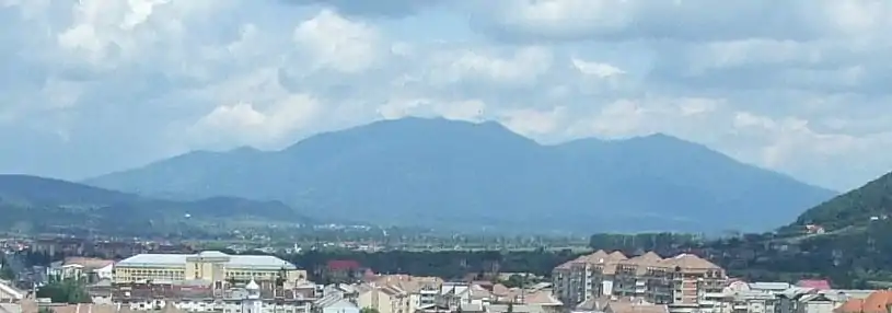 Munţii Bârgău, vedere din [Bistriţa]