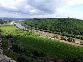 Mureșul văzut din cetate