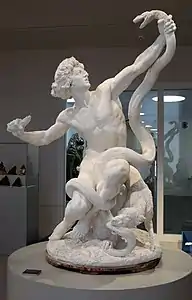 Vânător surprins de un șarpe (1893), Nogent-sur-Seine, Muzeul Camille-Claudel.