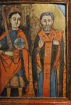 Alexandru Ponehalschi, Arhanghelul Mihail și Sfântul Nicolae, cca 1770