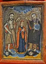 Alexandru Ponehalschi, Sfânta Treime încoronând pe Maria, cca 1770