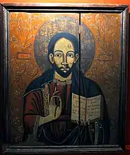 Simion Silaghi-Sălăjeanu, Iisus Pantocrator, cca 1780, Hida