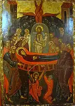 Adormirea Maicii Domnului (pictor moldovean, începutul secolului XVI)