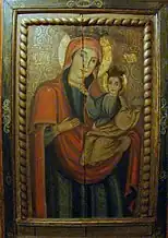 Anonim, Maica Domnului cu Pruncul, 1786, Rus (Sălaj)