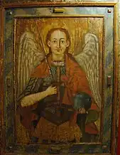 Arhanghelul Mihail (pictor: Toader Gherleanu, sf.sec.XVIII)