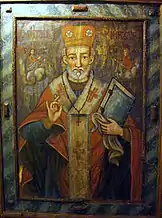 Sfântul Nicolae (pictor: Toader Gherleanu, sf.sec.XVIII)