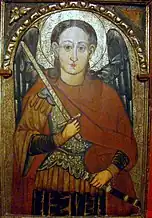 Pictor maramureșan, Arhanghelul Mihail, Rona de Jos, sf. sec. XVII