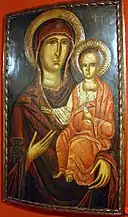 Maica Domnului „Hodighitria” („arătătoarea căii”), icoană ce a aparținut bisericii din Dezmir, Cluj