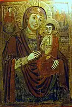 Andrei din Cornești, Maica Domnului cu Pruncul, cca 1740