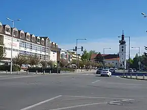 Piața din centrul orașului