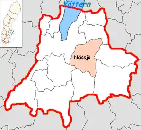 Localizarea comunei în cadrul comitatului