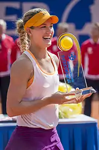 Eugenie Bouchard, campioana celei de-a doua ediții