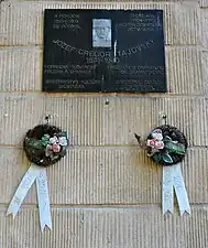 Placă memorialăJ.G. Tajovsky