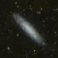 NGC 24 (GALEX, ultraviolet)