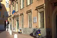 Clădirea vechiului Senat în Centrul vechi al Nisa (Franța)