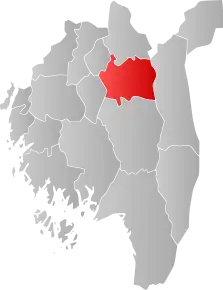 Poziția localității Comuna Eidsberg