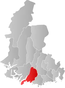 Poziția localității Lindesnes