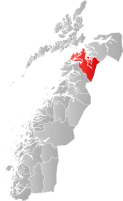 Poziția localității Hamarøy