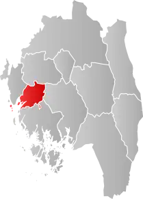 Poziția localității Comuna Råde