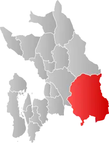 Poziția localității Comuna Aurskog-Høland