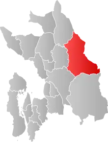 Poziția localității Comuna Nes