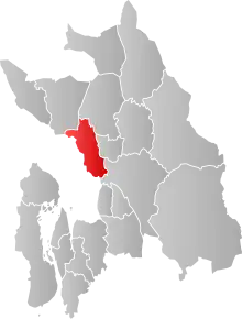 Poziția localității Comuna Nittedal