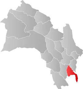 Poziția localității Comuna Drammen