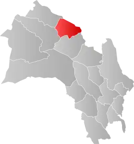 Poziția localității Comuna Gol