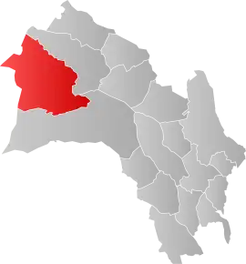 Poziția localității Comuna Hol
