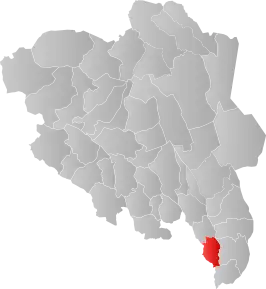 Poziția localității Sør-Odal