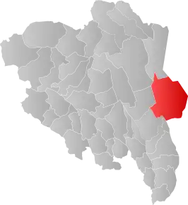 Poziția localității Comuna Trysil