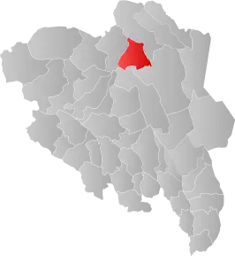 Poziția localității Alvdal