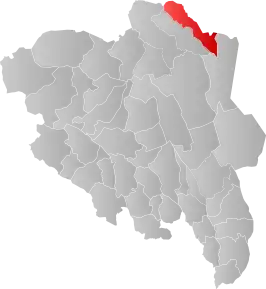 Poziția localității Comuna Os