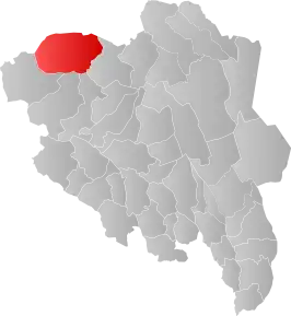 Poziția localității Lesja