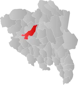 Poziția localității Comuna Nord-Fron