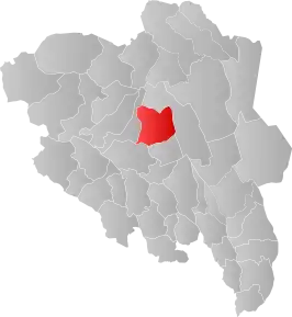 Poziția localității Comuna Ringebu