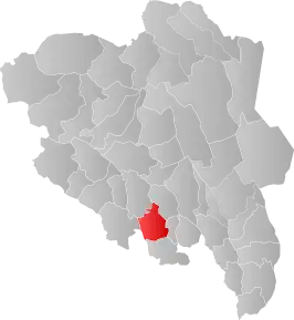 Poziția localității Comuna Søndre Land