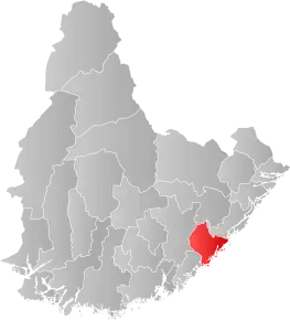 Poziția localității Grimstad