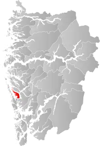 Poziția localității Comuna Askøy